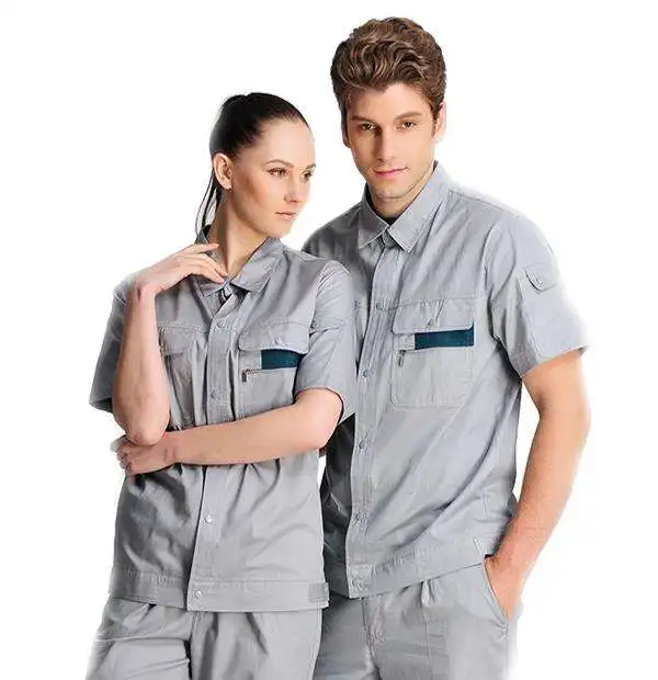 Garment factory custom various style workwear professional work jacket and pants uniforms workwear