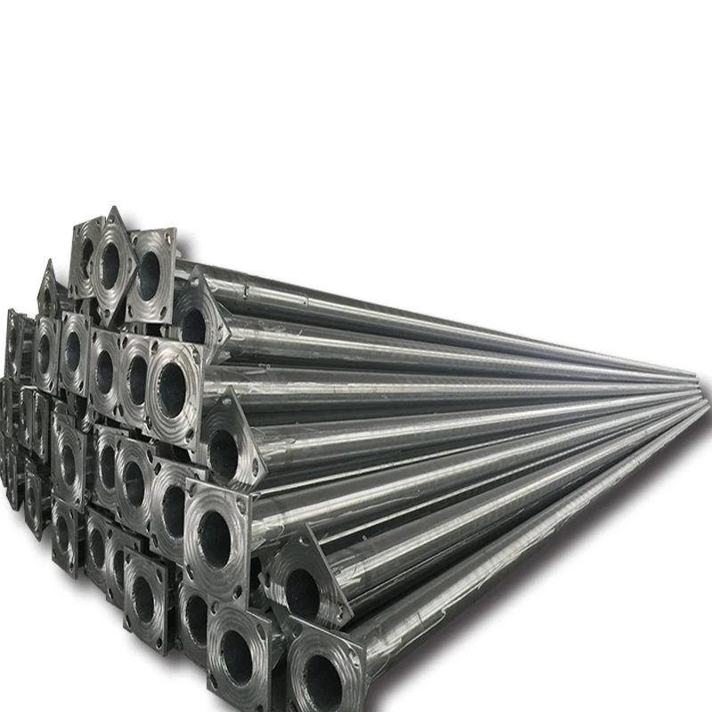 5m 6m 7m 8m 9m 10m steel galvanized polygonal traffiic lamp post