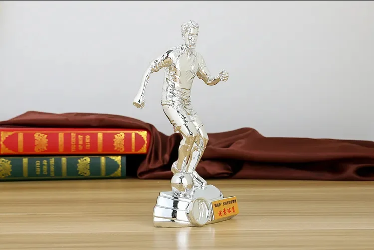 World Soccer Gold cup Trophy Silver Trophy Original Design High Quality Metal Trophy