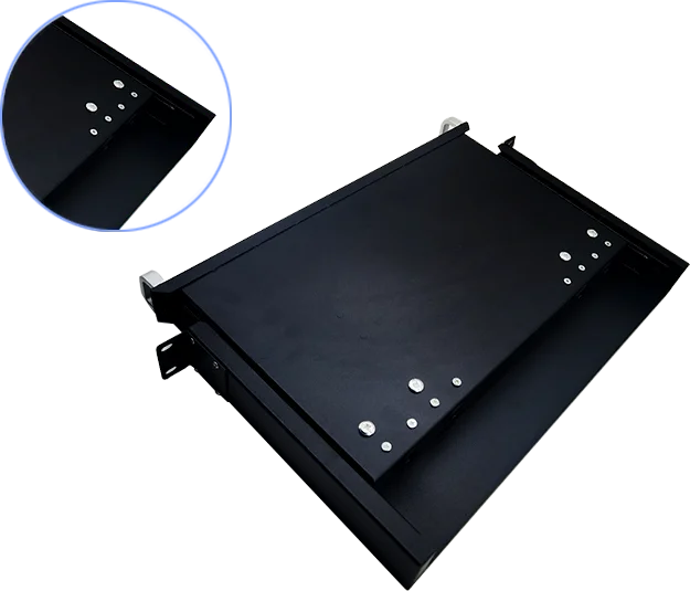 144 port fiber optic patch panel with adapter pigtail sc apc/upc lc apc/upc patcch panel necero fibre optic patch panel