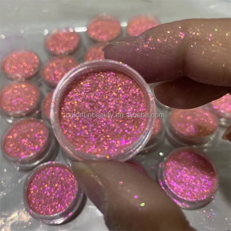 Maquillaje cruelty free duochrome eyeshadow pressed pigment holographic eyeshadow pigment private label