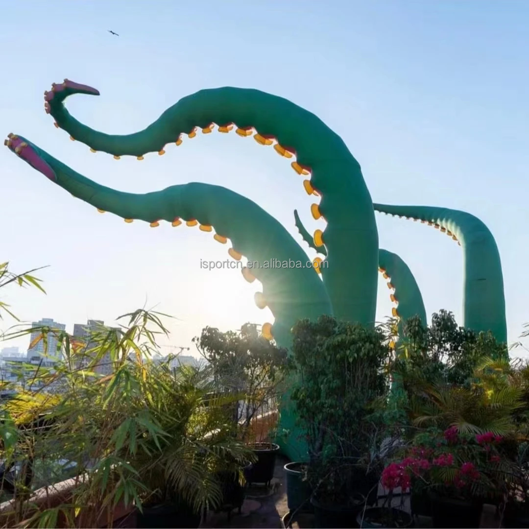 Outdoor Decorative Giant Inflatable Octopus Tentacle Legs for Advertising Event Stage Party Decoration