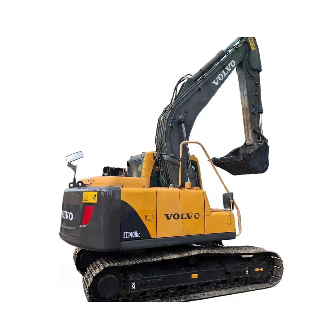 Подержанный экскаватор mid VOLVO EC140B 14ton подержанный EC140D по низкой цене с хорошим состоянием