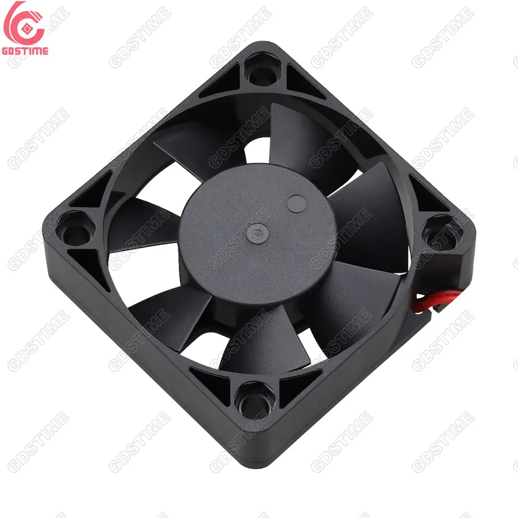 Gdstime GDA5015 50x50x15mm Sleeve Bearing 50mm 5cm dc 12V brushless exhaust rechargeable fans Axial Cooler Air Cooling Fan