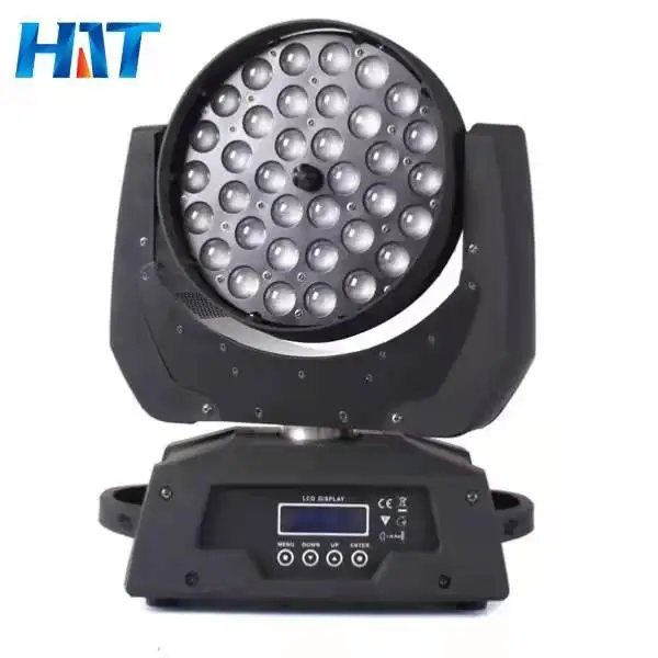 HAT 2023 Hot Selling 36x10W RGBW 4in1 ZOOM Washing Led Moving head Light Stage Light Disco Wedding Party Light