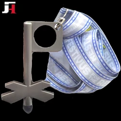 Factory can be customized two-color plating Folk Art Commemorate Medals bullet medal