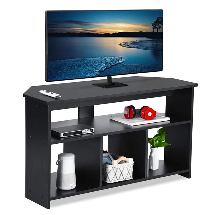 MDF mirrored tv stand cabinet Double-layer storage TV cabinet tv hall cabinet living Room Furniture