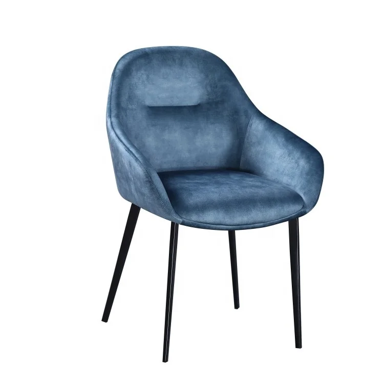 Luxury Wholesale Restaurant Indoor Hotel Furniture Big Size Upholstered Velvet Dining Chair JDC-1032