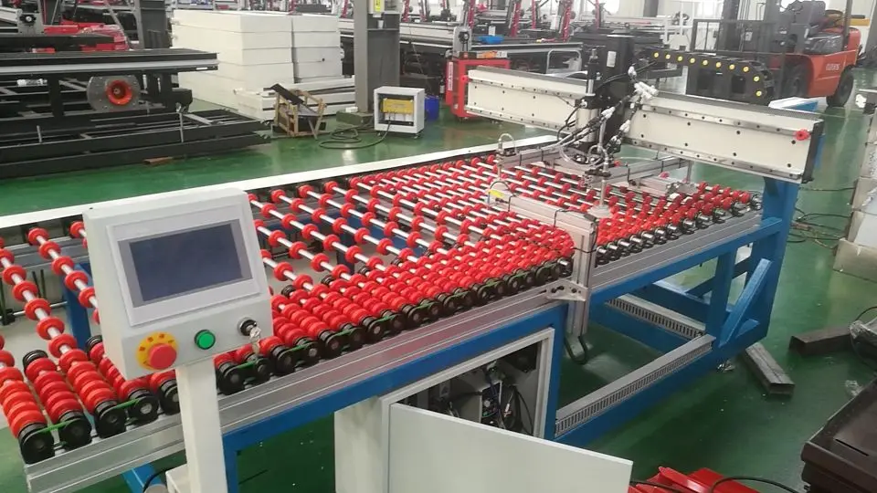 glass grinder machine 12 kw CNC Glass Polishing Machine Glass Edge Processing Machinery