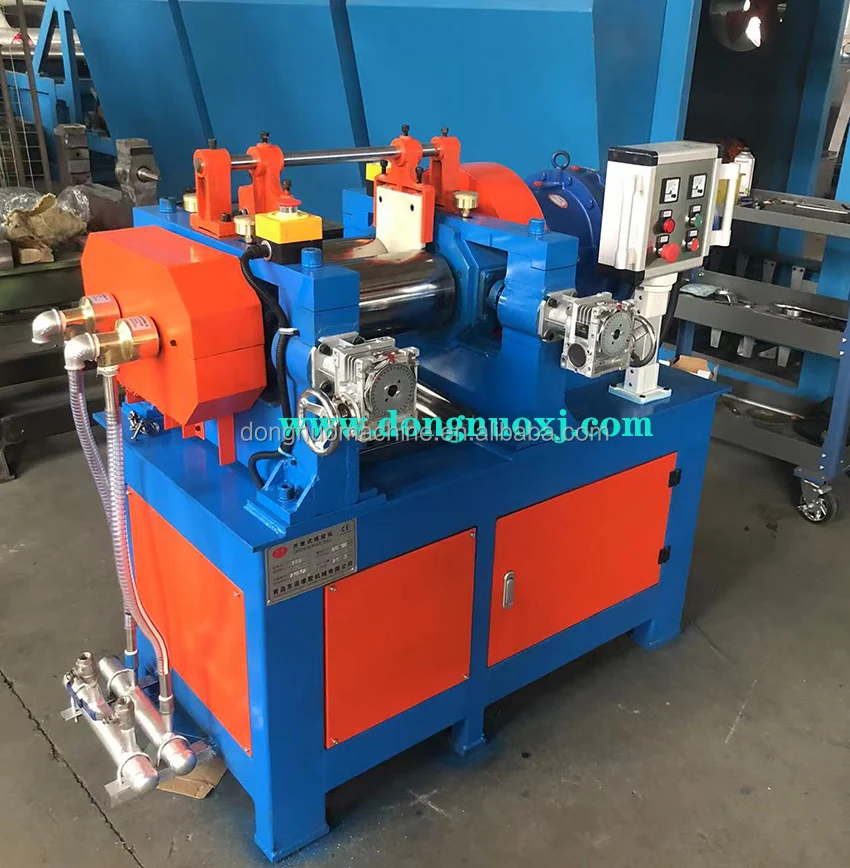 Automatic space saving Open mixing mill / banbury rubber mixer / lab rubber mixing mill for sale