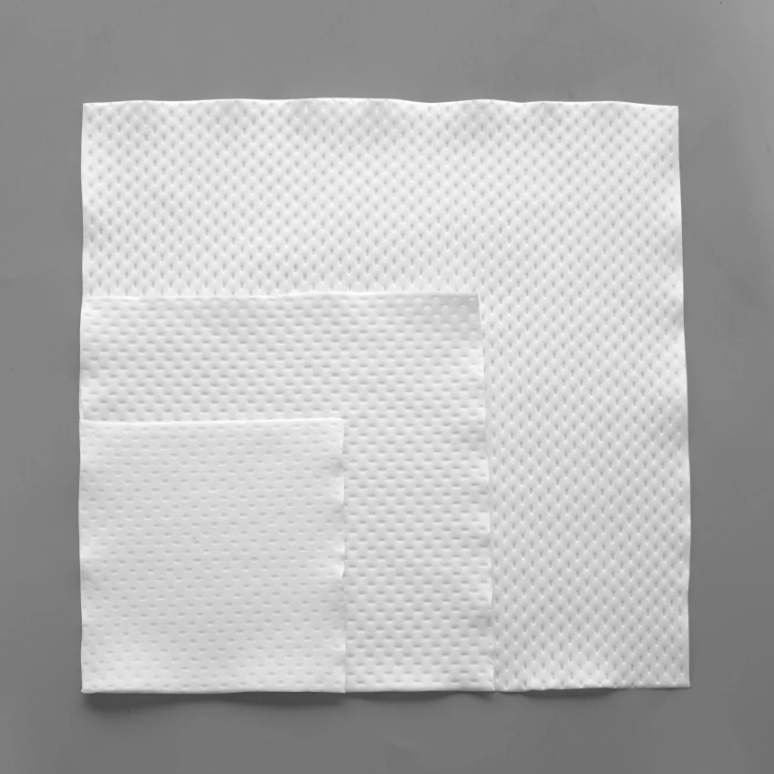Wholesale 110 gsm Heavy Duty 2ply Polyester Cleanroom Wipes  9*9 Inch Lint Free With Laser Sealed Edge