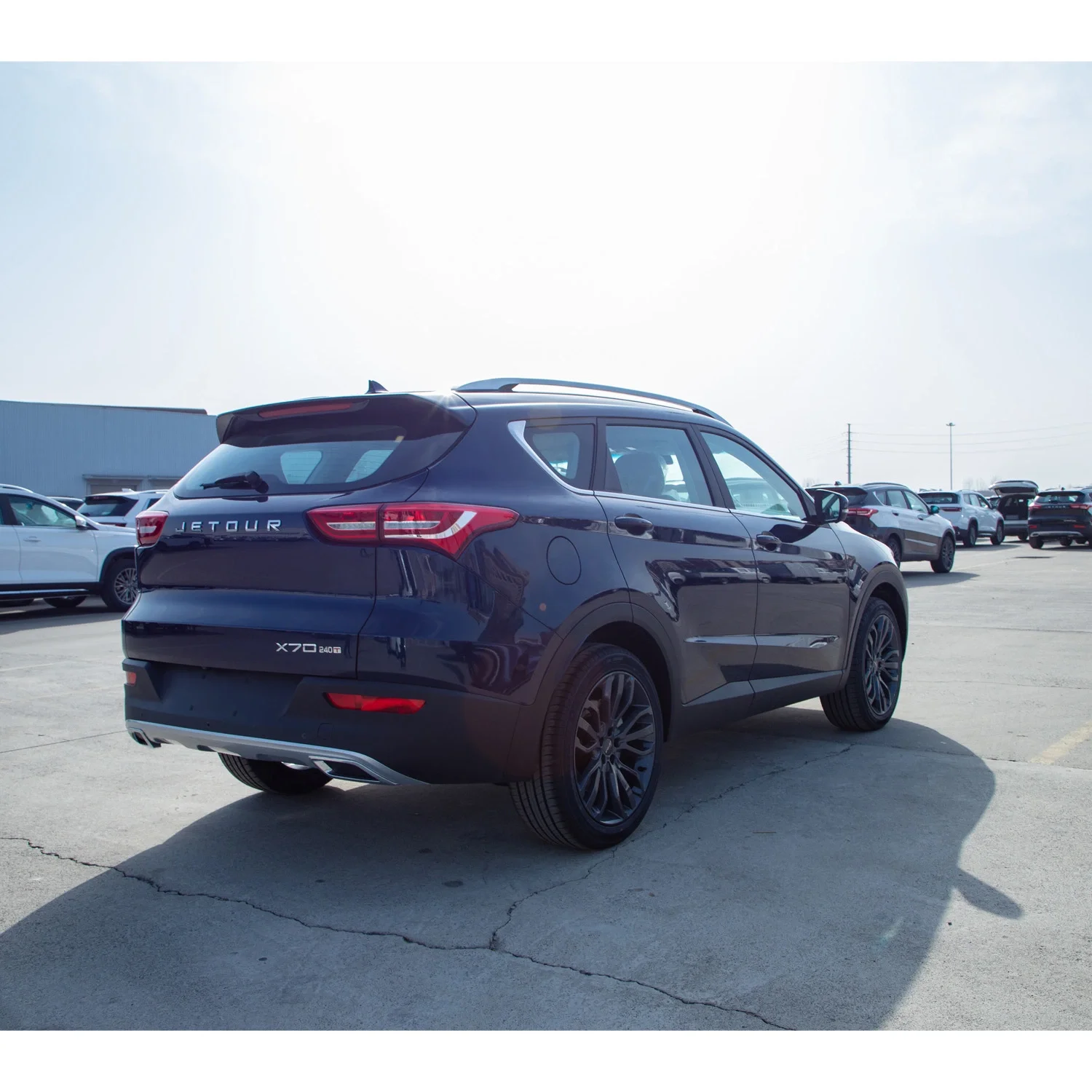 2024 Chery Jetour X70 Plus 5 мест внедорожник топливный автомобиль высокоскоростной 4-колесный бензиновый