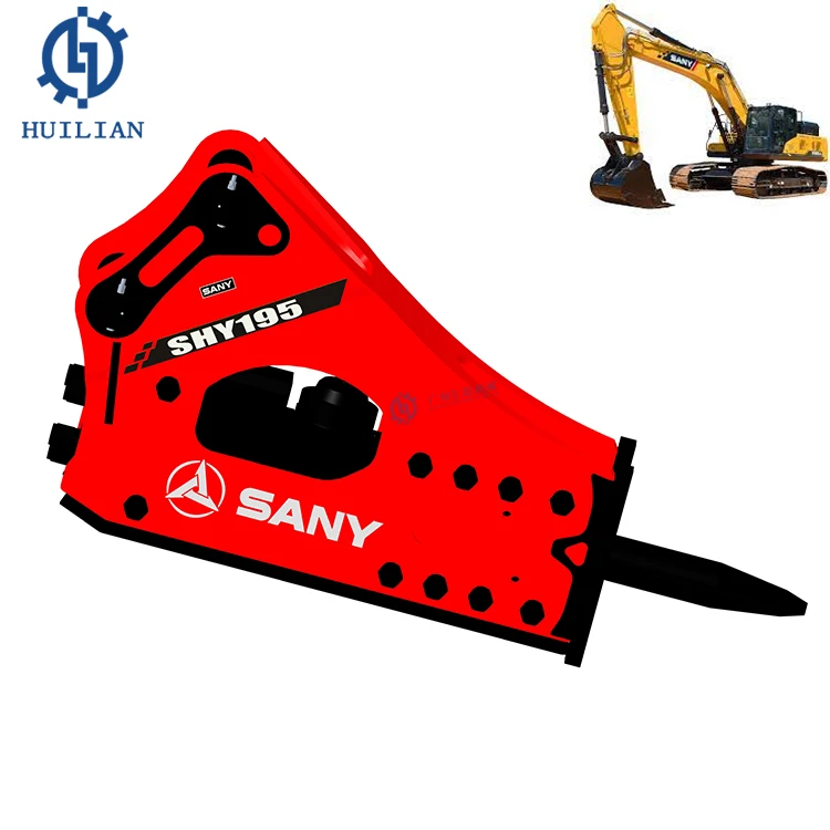 New Original SANY Hydraulic Rock Jack Hammer Excavator Hydraulic Breaker For Sany SHY68 SHY75 SHY215 SHY265 SHY195