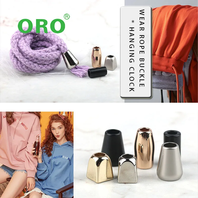 Cord  Stopper Design Metal New Cord End  for Clothing Zinc Alloy Painted Nickel-free,lead-free