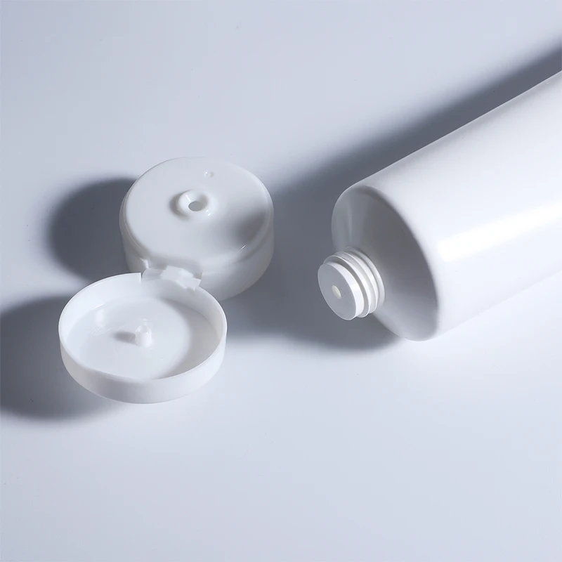 Squeeze empty plastic tubes manufacturers for custom hand cream lotion 200ml 220ml 250ml cosmetic soft tube packaging