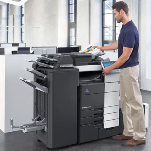 Новая модель высокоскоростного копировального аппарата Konica MInolta Bizhub C759 цифровая печать фотокопировальная машина копировальные