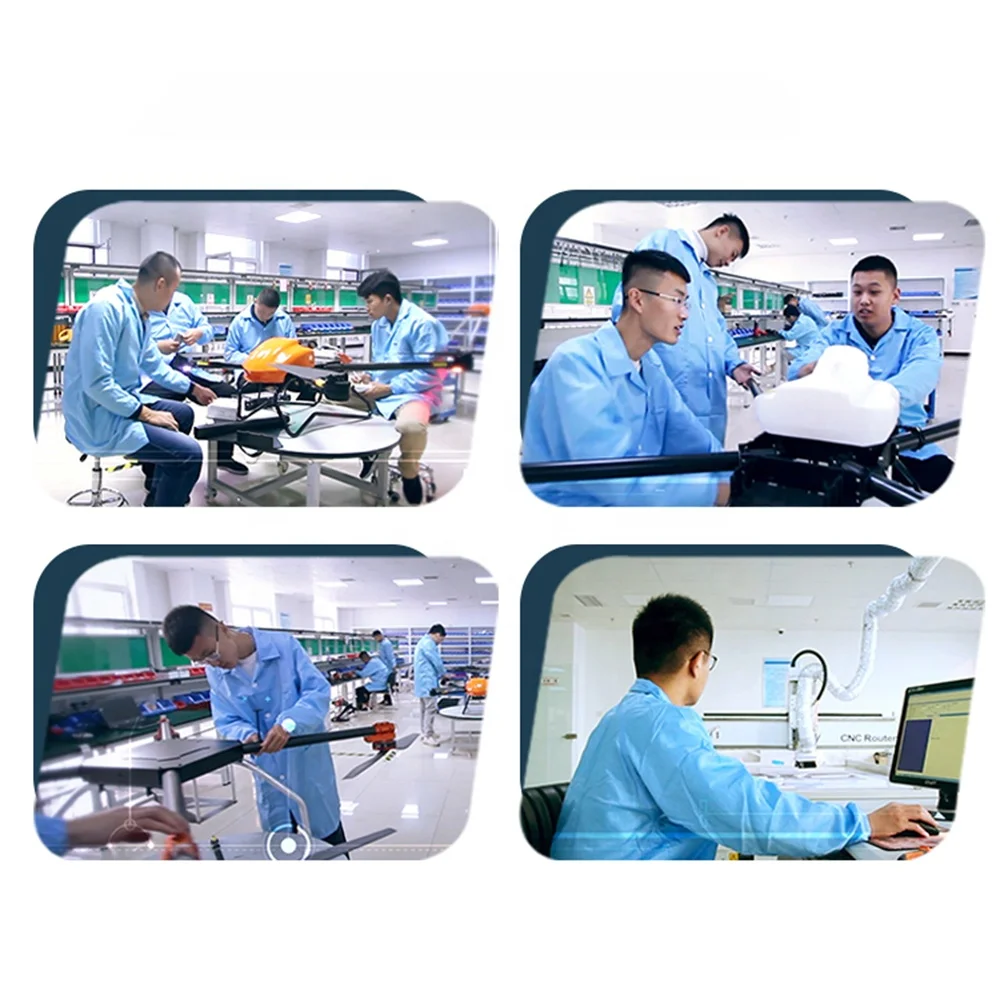 Remote control agricultural machine crop sprayer UAV