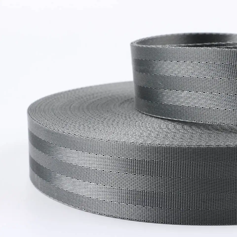 Car Safety Seat Belt Webbing Strap Printed Polyester Webbing Strap for bag strap