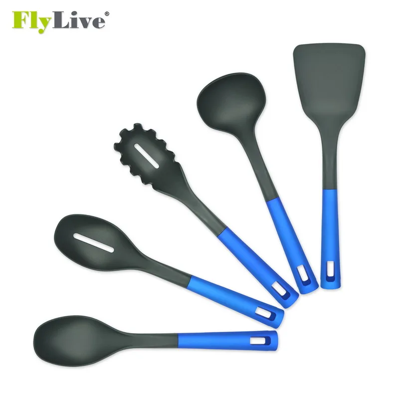 
Hot sales high quality kitchen tools colorful 7 Piece silicone kitchen utensils sets kitchen items 