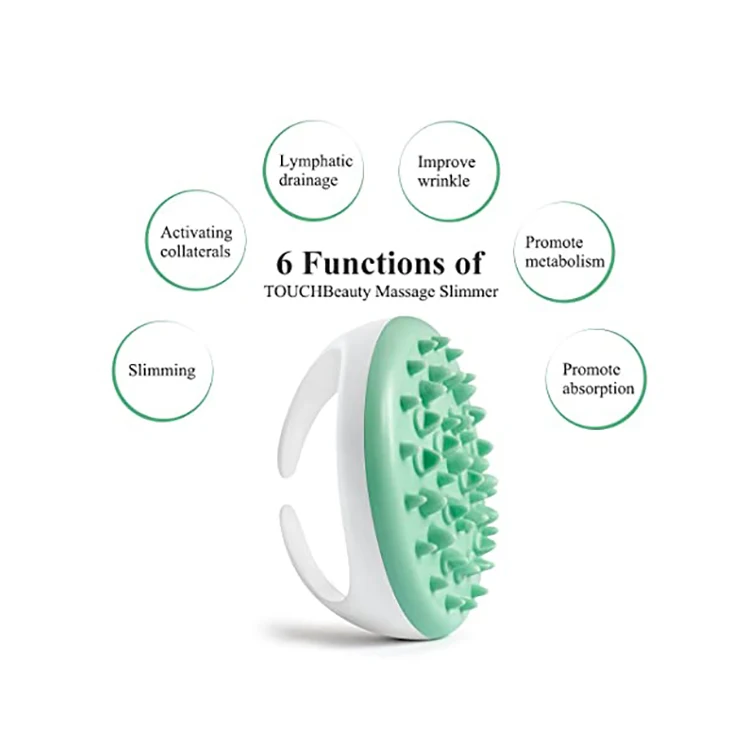 Scalp Massager Practical Exfoliating Dry Body Brush Silicone Anti Cellulite Massage Brush