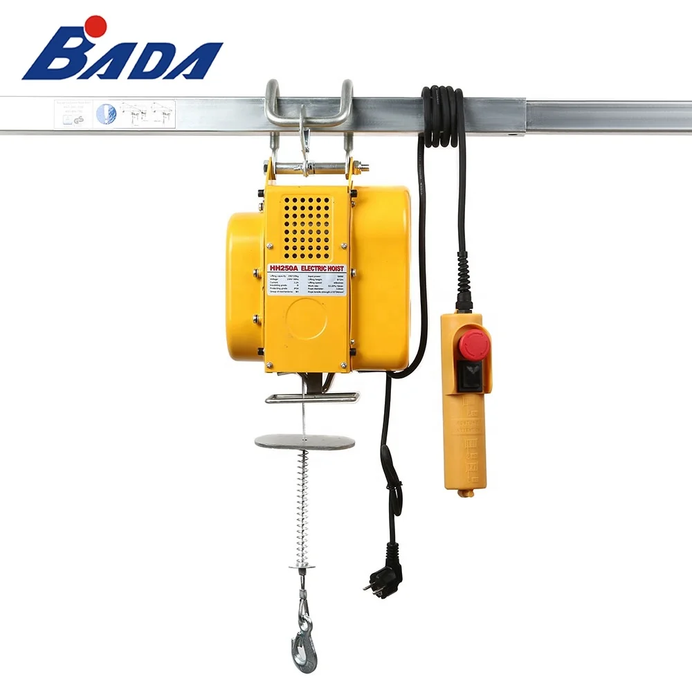 Factory Wholesale Wire Rope and Electric Dolly Suspended Electric Chain Hoist