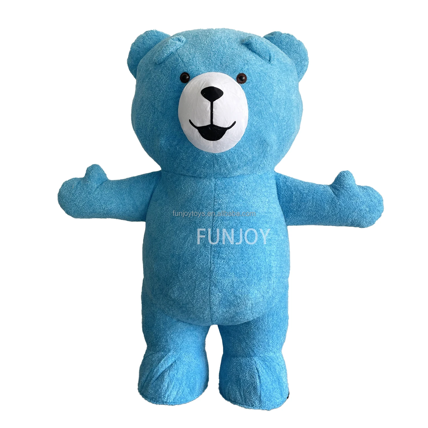 Adult Inflatable Teddy Bear Mascot Costume Cosplay Party Costume Carnival Halloween Christmas Easter Adult Cosplay Costume