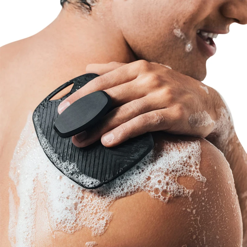 Toiletries body scrubber body cleansing brush soft silicone body cleansing brush shower scrubber