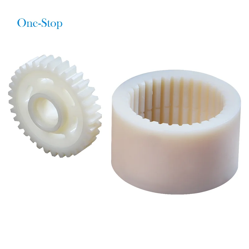
anti degeneration fluorine ring gears manufacturer custom small PVDF inner ring gear 