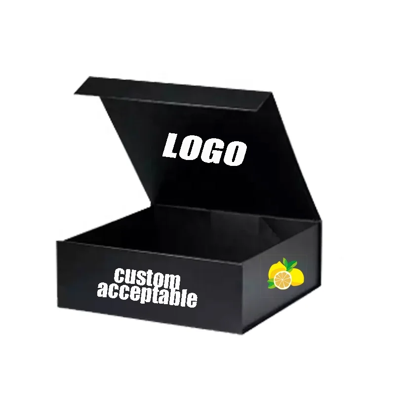 Custom Logo Premium Paper Gift Magnetic Display Box OEM/ODM Packaging Eco-friendly Master Box Closure Box with Magnetic Lid