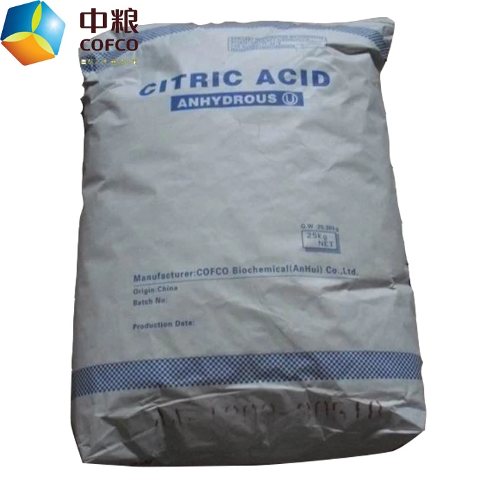 Factory Food Grade Magnesium Citrate Citric Acid Monohydrate Citric Acid Anhydrous china citric acid