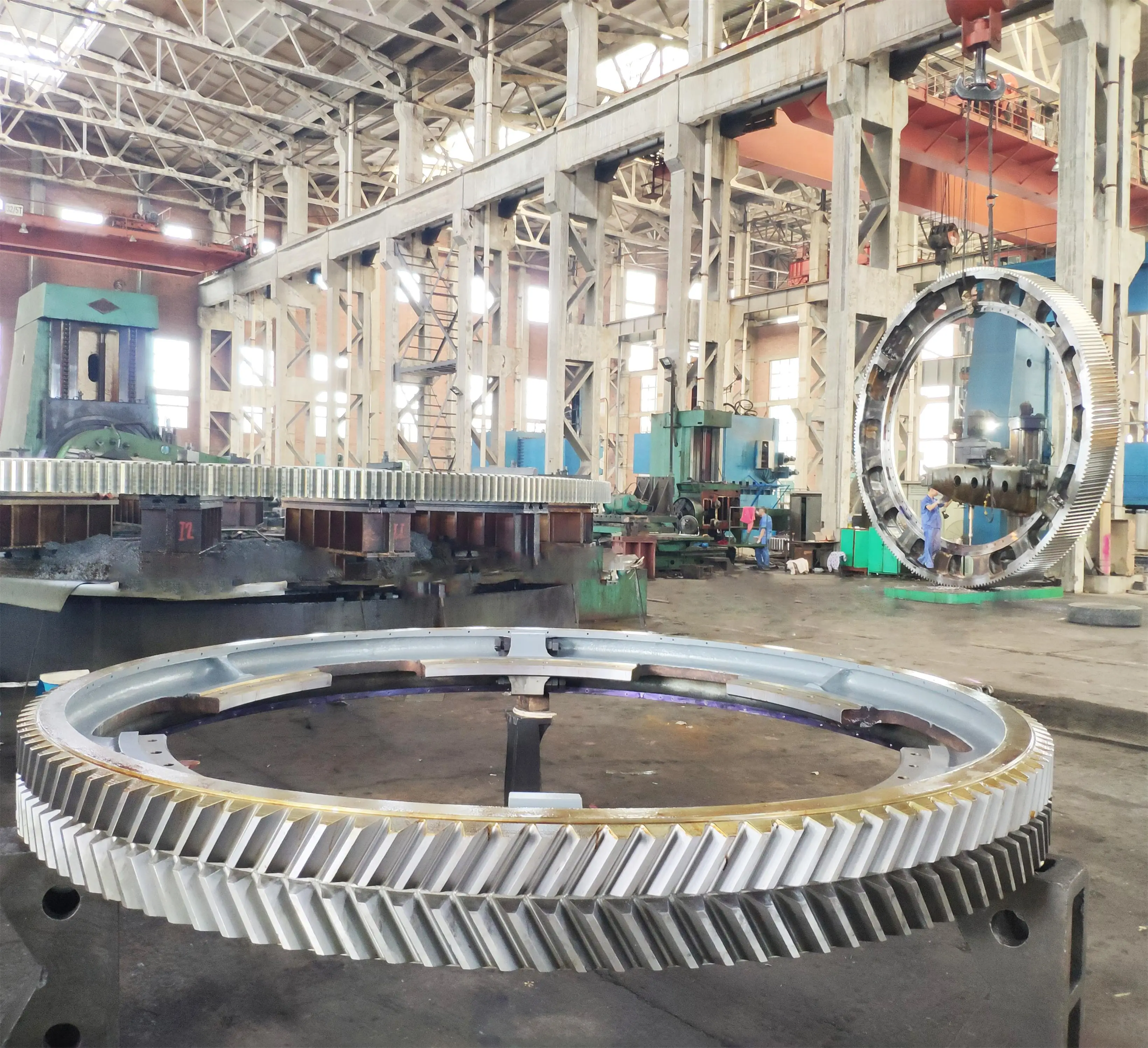 Customized Cnc Milling Machining Ball Mill Forging Steel Flexible Drive Shaft Small Planetary Set Helical Gear And Pinion