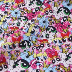 Digital Printing cartoon woven fabric Dress Clothing Tissu Coton 100% Cotton Fabric