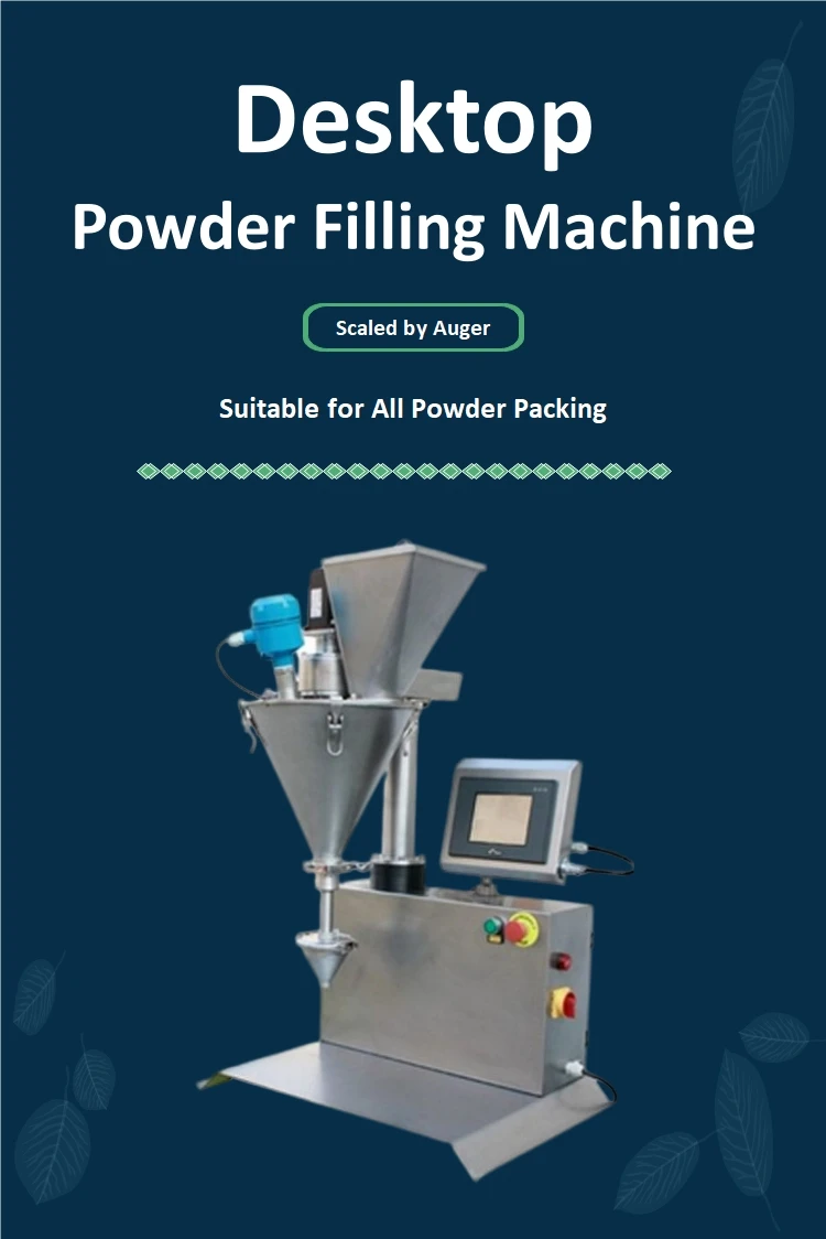 Desktop Auger Filler manual powder filling machine