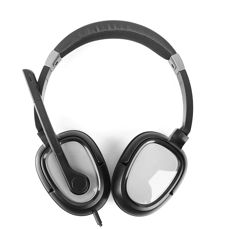 Professional Headset Microphone Headphones Store Office Headset for Laptop Computer Internet Cafe Online Chatting