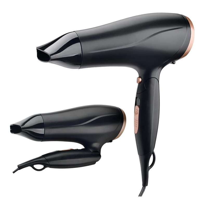 Lightweight Fast Drying 1300W DC Motor Hair Blower Travel Foldable Hair Dryer