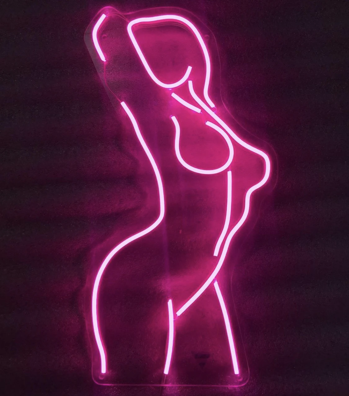 Koncept Drop Shipping 18inch GIRLS GIRLS GIRLS neon wings Neon Light Advertising Custom LED Neon Sign