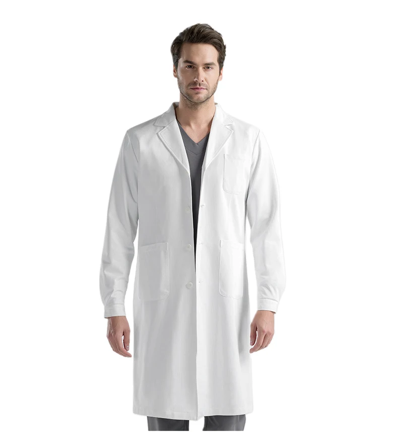 
2021 custom logo breathable uniformes clinicos White long sleeve short sleeve scrubs men women doctor uniform hospital uniforms 