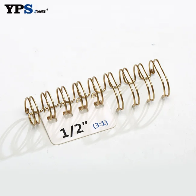 Office Supplies 3 1 pitch Nylon Coated  Binding Double Coil Wire O of Children