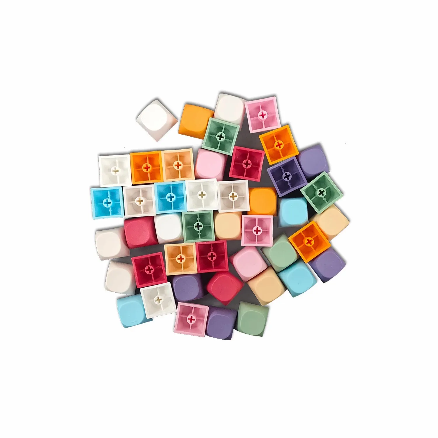 Factory to map custom PBT 1U blank keycaps, IDOBAO DIY color keycaps, suitable for cherry mx switch mechanical keyboard gamers