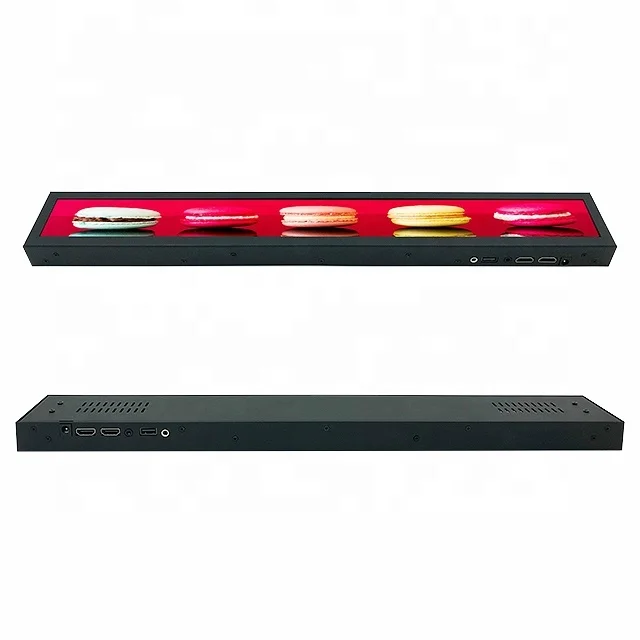 
18.8 Inch Digital Stretched Shelf Bar Type LCD Display with High Brightness 