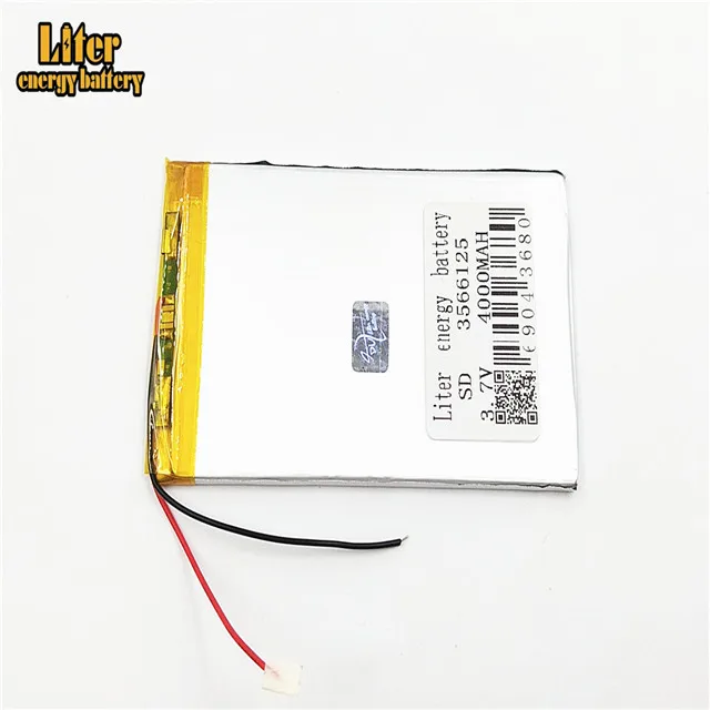 Аккумулятор высокой емкости 3566125 4000 мАч 3,7 в перезаряжаемый литий-ионный полимерный аккумулятор для планшета
