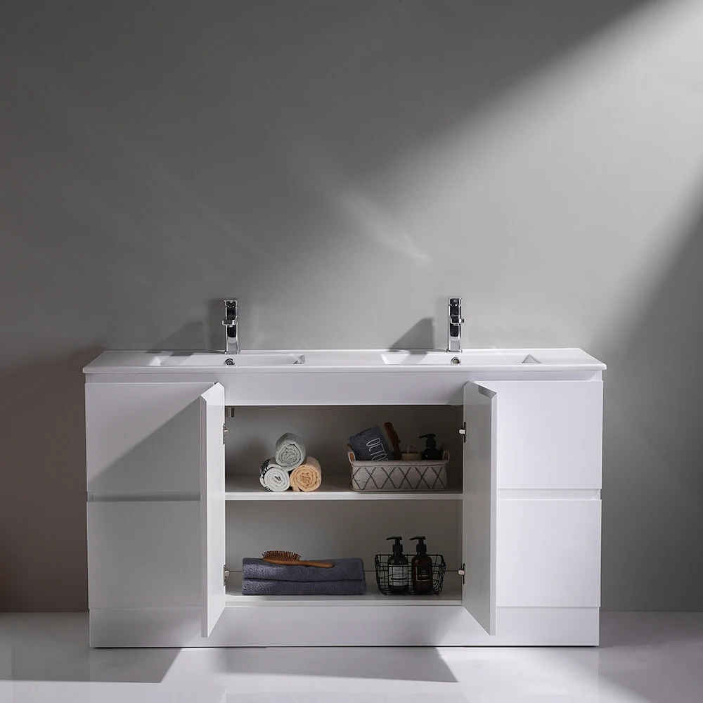 Custom european cabinets lavamanos con mueble MWD washbasin cabinet design cabinetss with  4 drawer bathroom cabinet