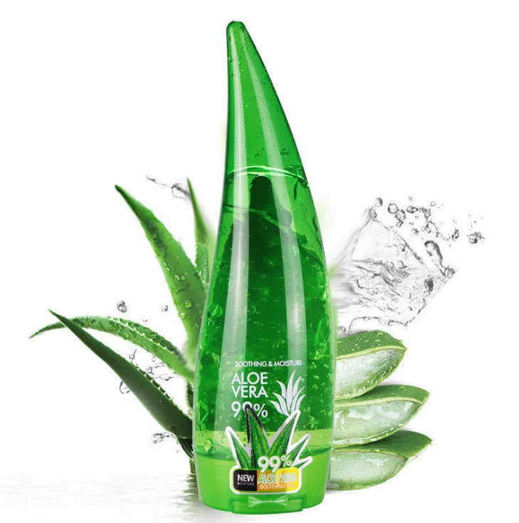 Free Sample Korean Organic Cream Face Skin Care Lightening Pure 99% Soothing Alo Aloe Vera Gel