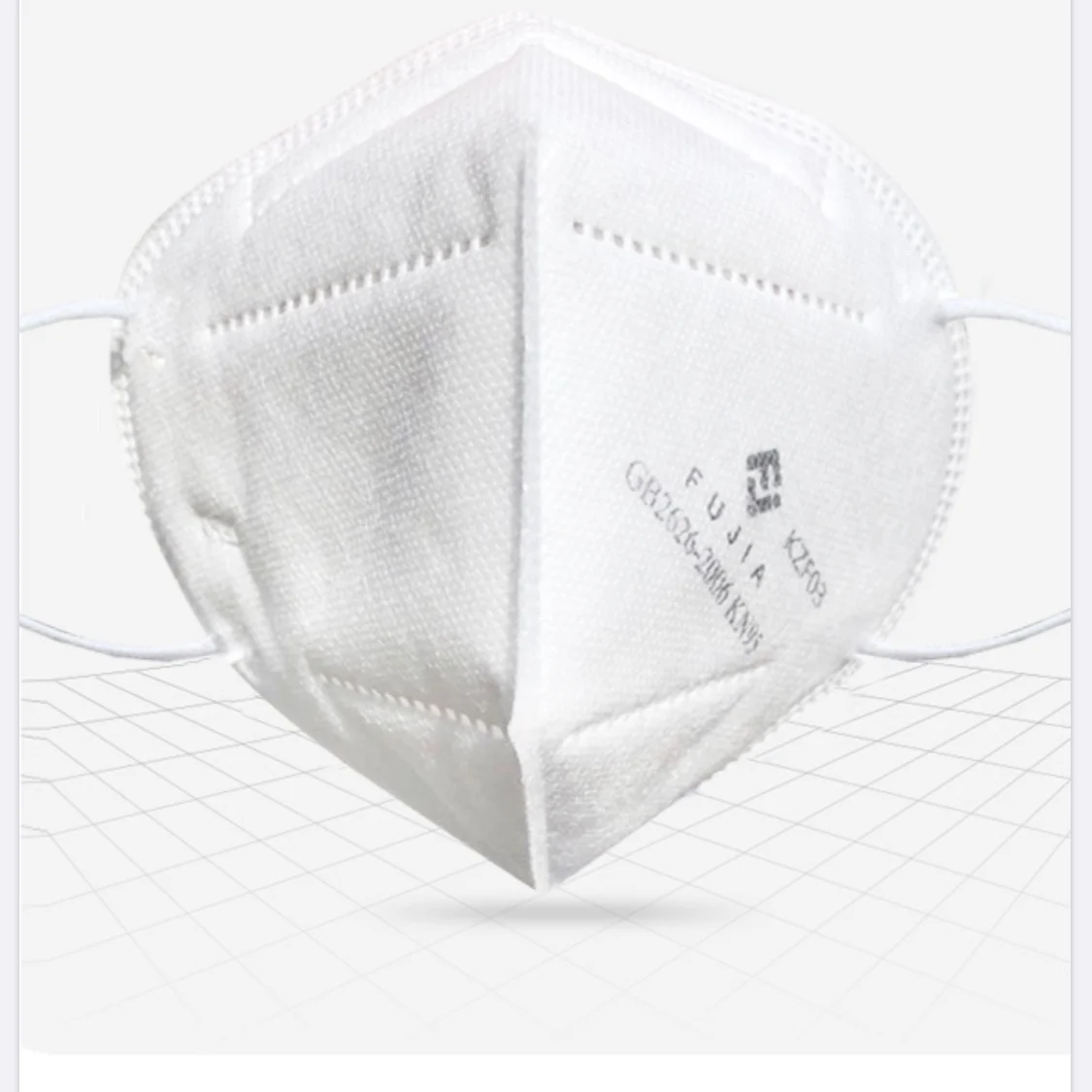 
Factory Wholesale GB2626 FFP2 5-Layer KN95 Face Mask Respirator 