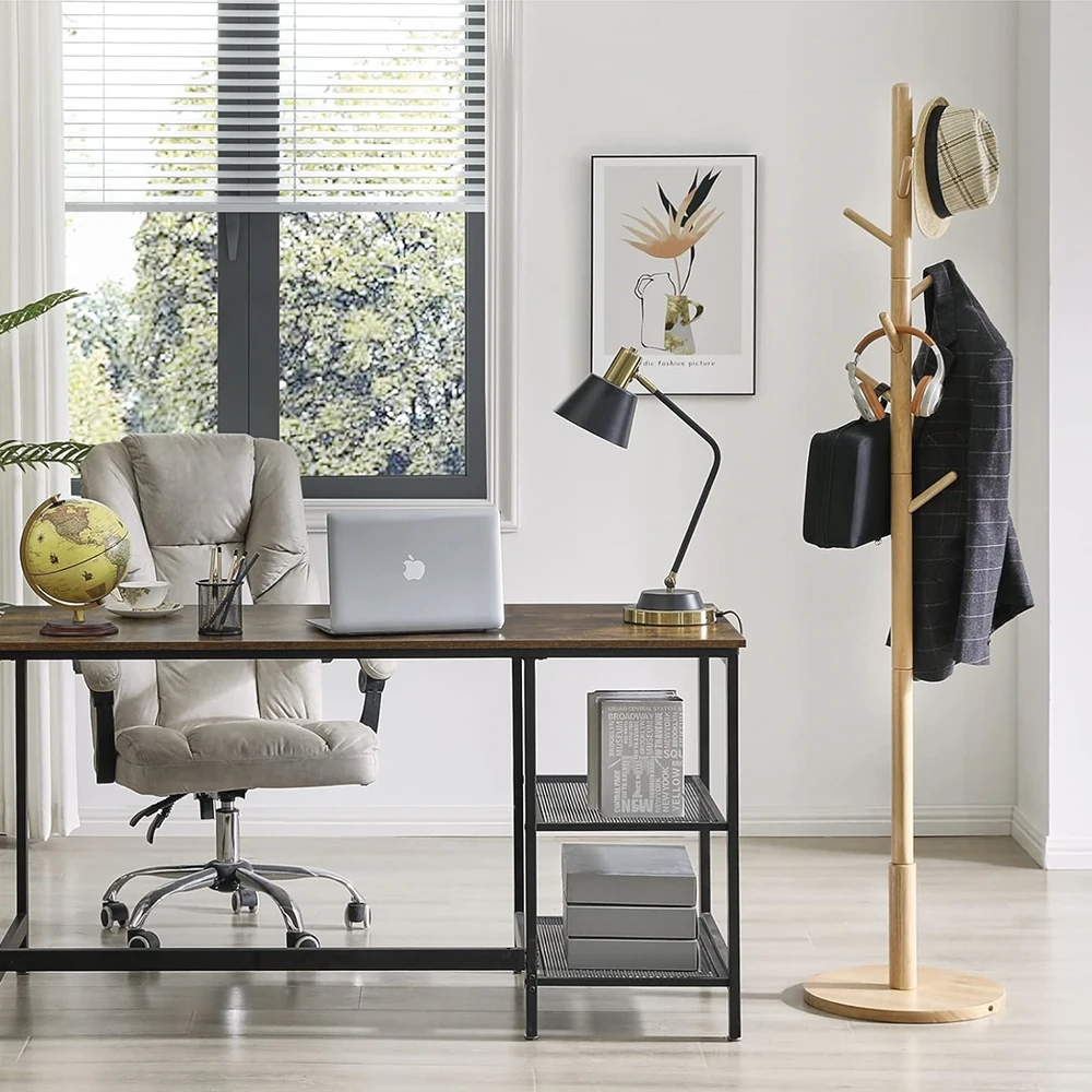 Modern living room furniture - Cheap vertical clothes hangers bag hangers wooden Stand standing Coat rack