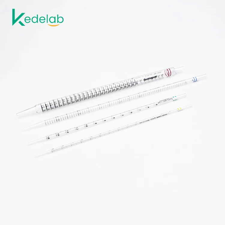 1ml 2ml 5ml 10ml 20ml 25ml 30ml 50ml Serological Pipettes for Lab Use