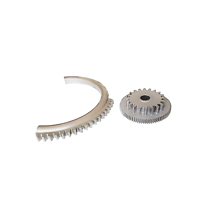 customized  sinter iron alloy parts powder metallurgy metal parts Circular curved outer tooth rack gear