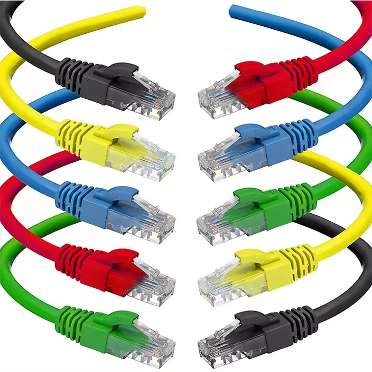 Factory Price High Quality S/Ftp Cat6A Cat 6A Category Thin Patch Cord Led Enthenet Cables