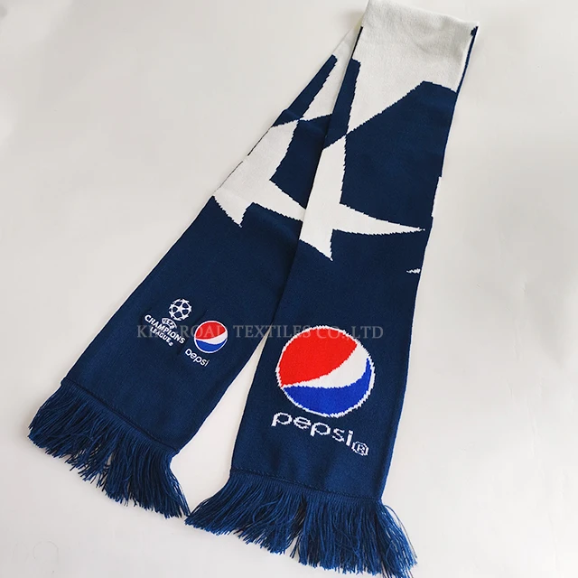 Custom Jacquard sports Scarf world Rugby cup Fan Knitted cap hat Cricket Ice hockey gloves Soccer Club Football Team scarves