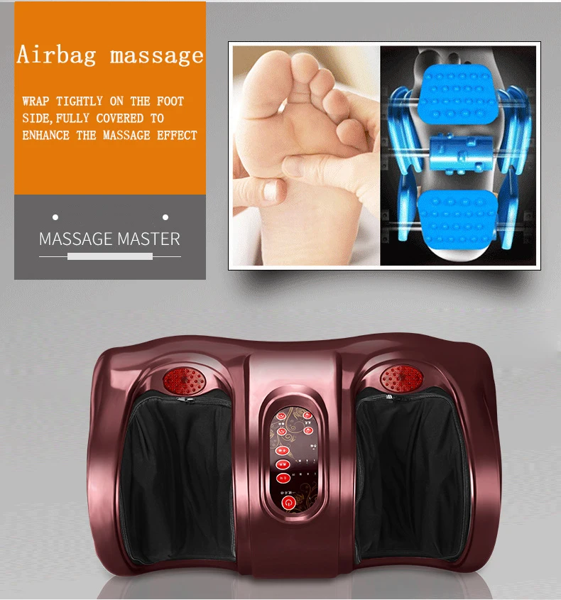 Best Selling 2024 Health Care Foot Spa Massage Portable Household Multifunction Shiatsu Foot Calf Arms Massage Machine